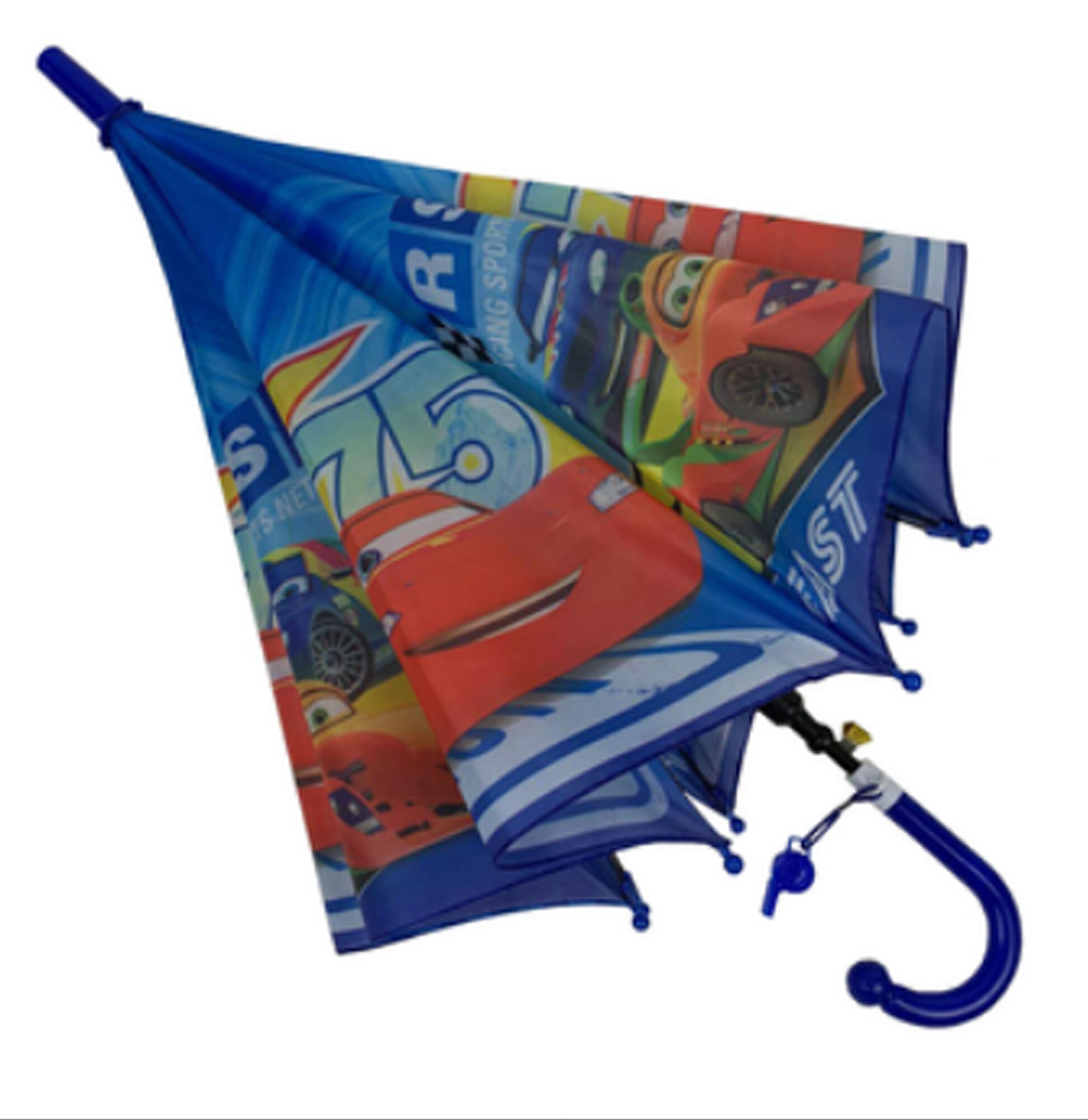 Зонт-трость , синий/белый/красный — фото 1