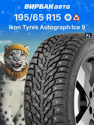 Изображение товара Зимние шины Ikon Autograph Ice 9 195/65 R15 95T XL