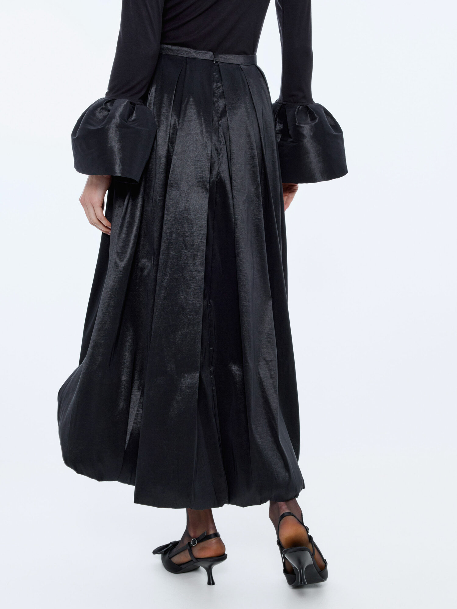 Юбка Sela, размер 44, черный — фото 1