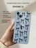 Чехол на Apple iPhone 14 / Айфон 14 с принтом "Black bows", прозрачный