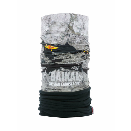 фото Бандана buff polar baikal, размер one size, серый, черный