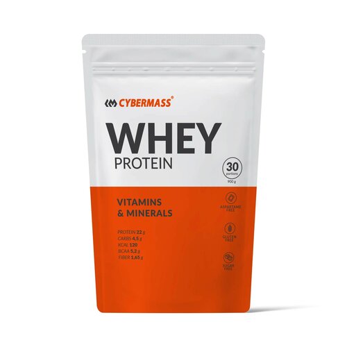 Протеин CYBERMASS Whey, 900 гр., печенье-крем сывороточный протеин со вкусом фисташковое мороженое primebar whey 900 гр