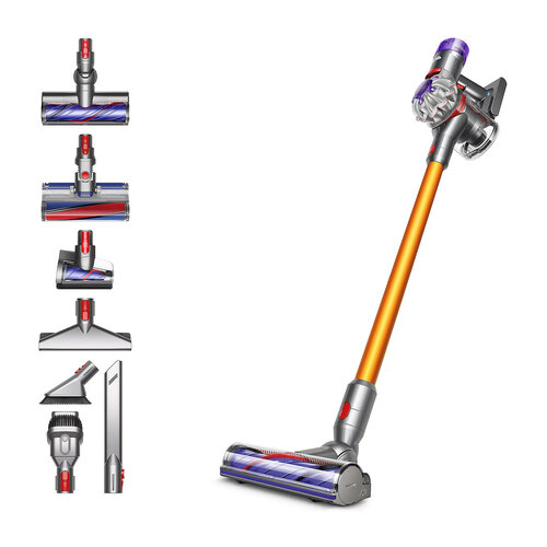 Пылесос Dyson V8 Absolute (SV25) 2023 EU, Silver/Yellow