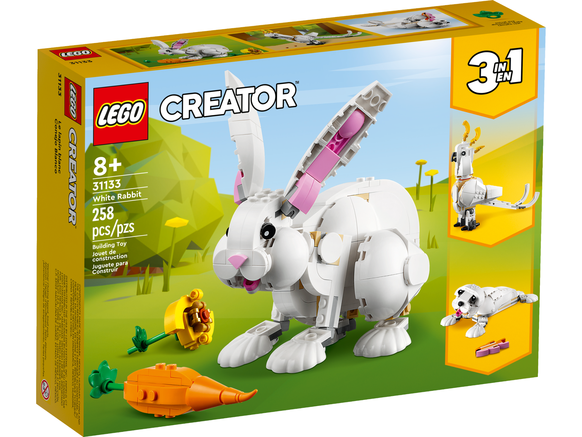 фото Конструктор LEGO Creator 31133 Белый кролик