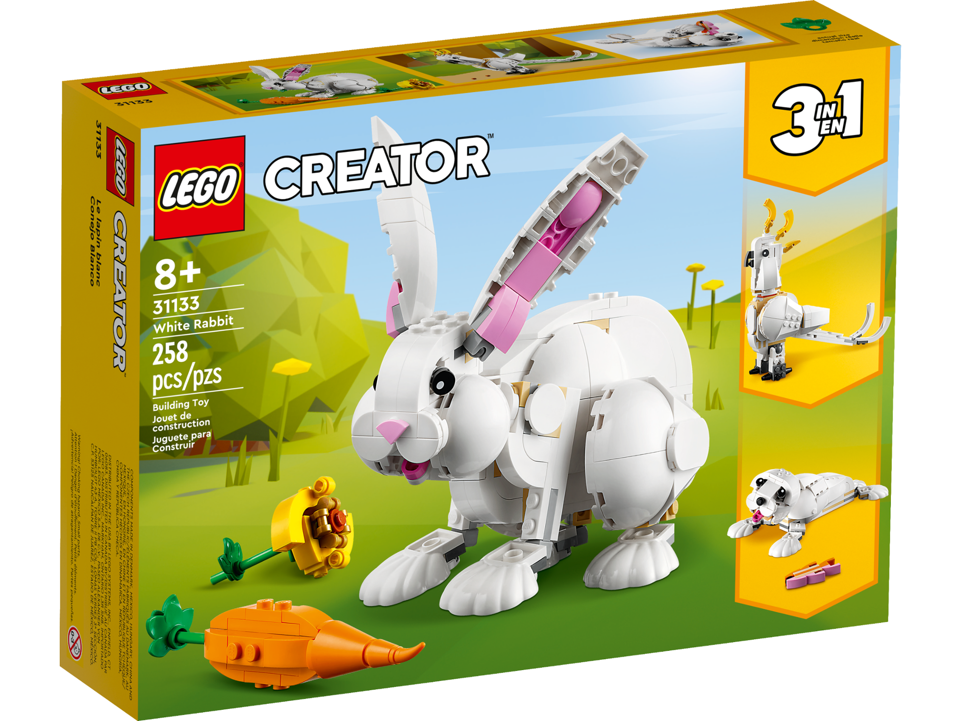 Конструктор LEGO Creator 31133 Конструктор Белый кролик