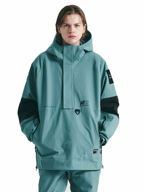 Анорак Romp R2 Anorak Jacket, размер XL, бирюзовый, зеленый