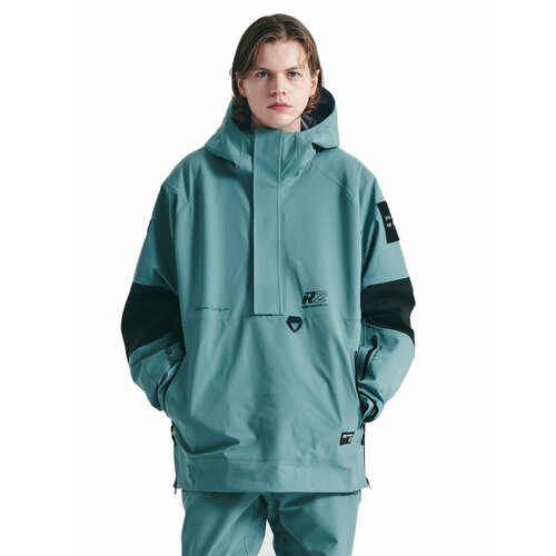 фото Анорак romp r2 anorak jacket, размер xl, бирюзовый, зеленый