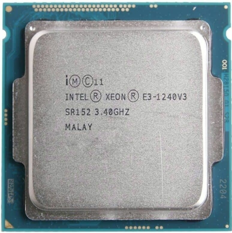 Процессор Intel Xeon E3-1240V3 Haswell LGA1150 4 x 3400 МГц