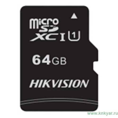Карта памяти Hikvision microSDHC 64GB HS-TF-C1(STD)/64G/Adapter - фото №17