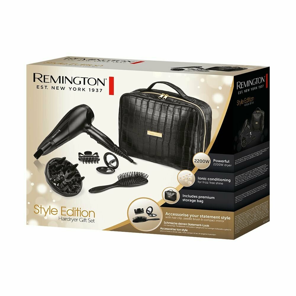 Фен Remington D3195GP Style Edition Gift 45721560100 - фото №13