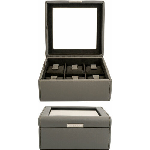 Шкатулка FRIEDRICH LEDERWAREN, серый