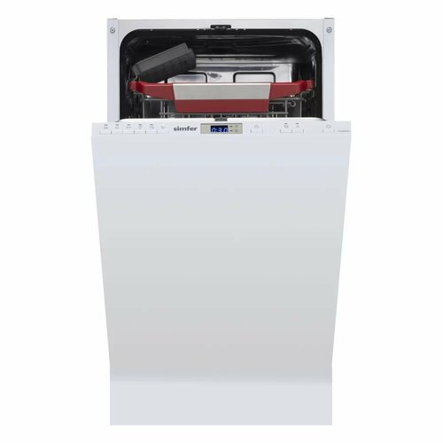 Встраиваемая посудомоечная машина Simfer DGB4601 (вместимость 9 комплектов, отдельная корзина для приборов, энергоэффективность А++)