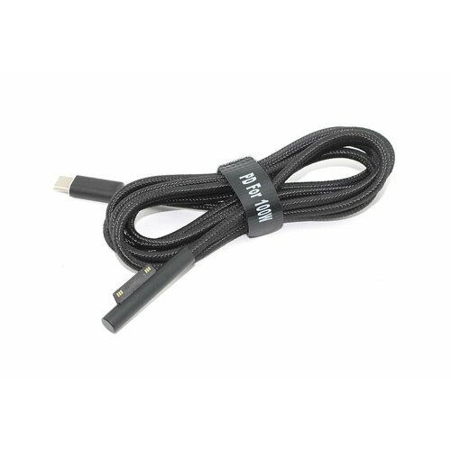Кабель для зарядки Microsoft Surface Pro от Type-C usb c microsoft surface pro charger cable pd 15v 3a 65w magnetic connect for surface go surface pro 3 4 5 6 book 1 2 laptop