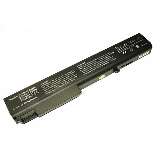 Аккумуляторная батарея для ноутбука HP Compaq 8530, Probook 6545 (HSTNN-OB60) 14.4V 52Wh OEM черная