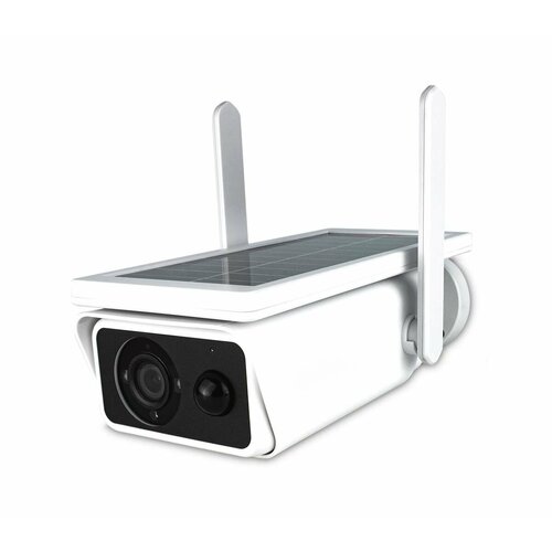 Камера видеонаблюдения Wi-Fi с солнечной батареей Уличная всепогодная беспроводная IP камера с солнечной панелью 443300₽