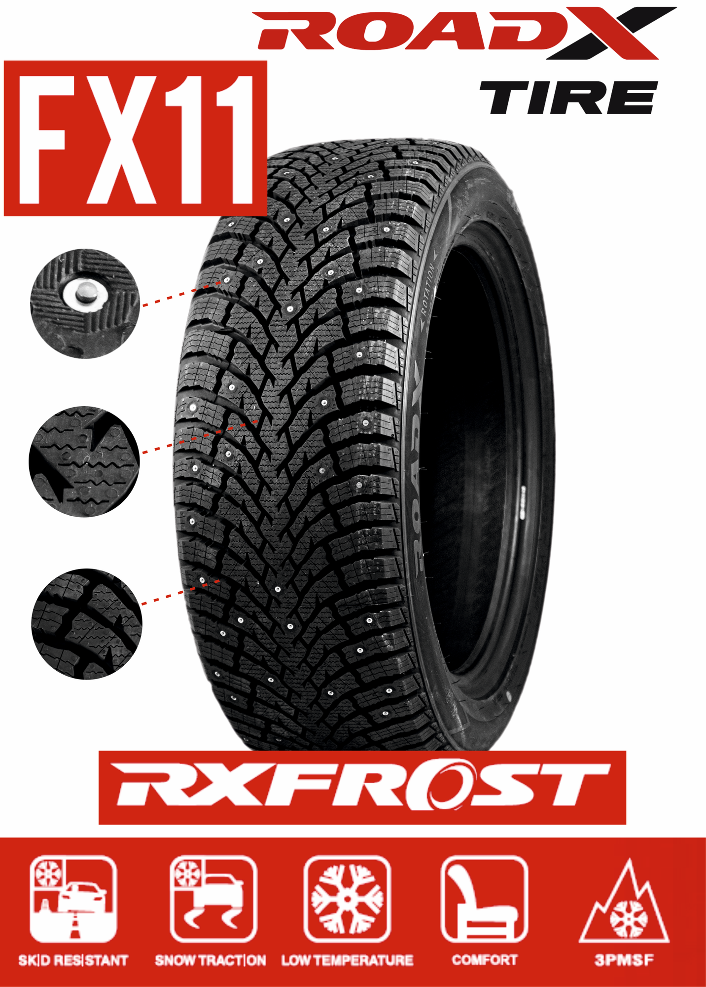 Авто шина ROADX RXFROST FX11 185/65R14 86T