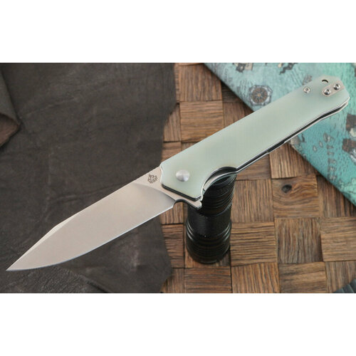 фото Складной нож qsp knife mamba qs111-j1, сталь vg10, рукоять g-10