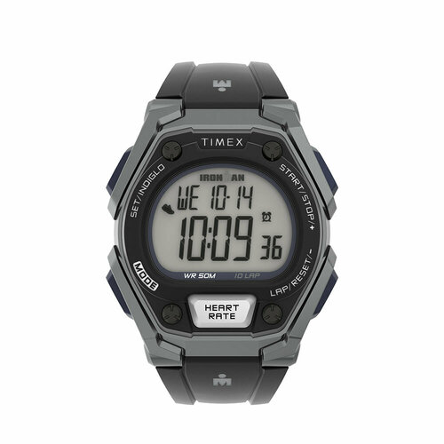 Наручные часы TIMEX TW5M51200, серый проекционные часы с будильником ds 8590l часы электронные с подсветкой показатель температуры