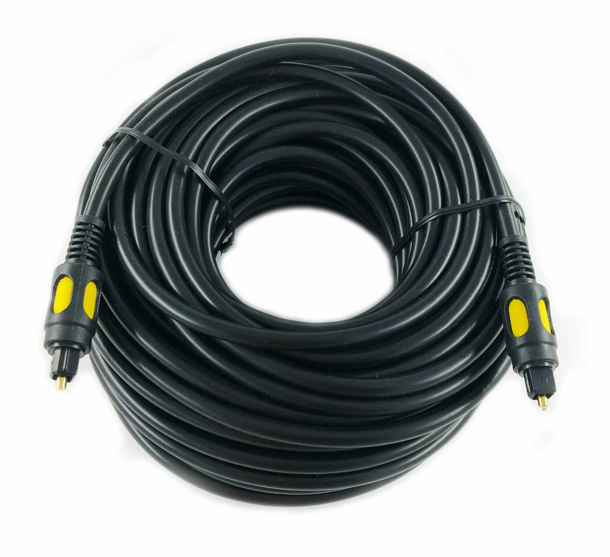 Кабель оптический Toslink "штекер" - Toslink "штекер" (15 метров) — фото 1