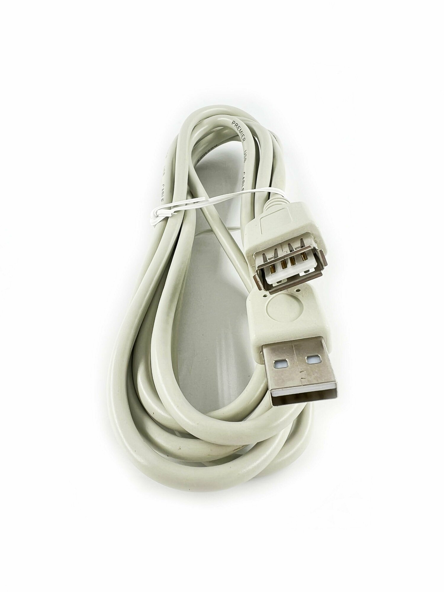 Удлинитель USB A штекер - USB A гнездо (1.5метра) — фото 1