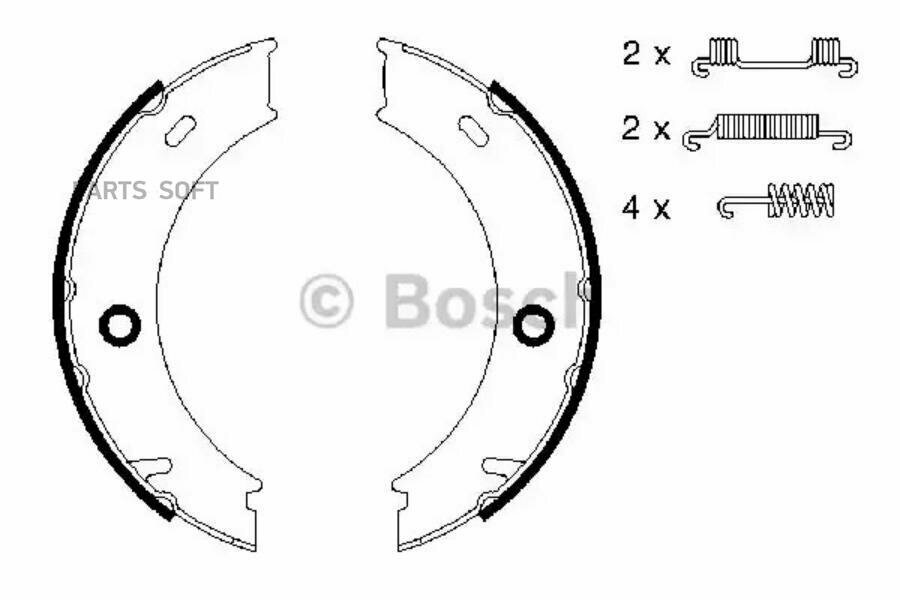 Тормозные колодки Bosch - фото №17