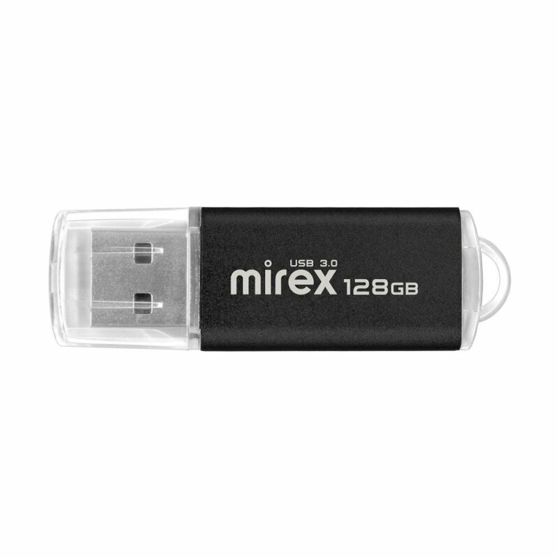 Флеш-память Mirex USB 3.0 UNIT BLACK 128Gb (13600-FM3UB128 ), 1835848