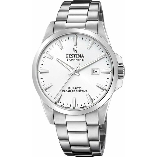 фото Наручные часы festina, серебряный