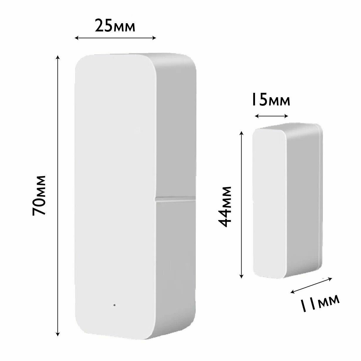 Датчик размыкания/открытия беспроводной (Wi-Fi 2*AA) Орбита OT-HOS18