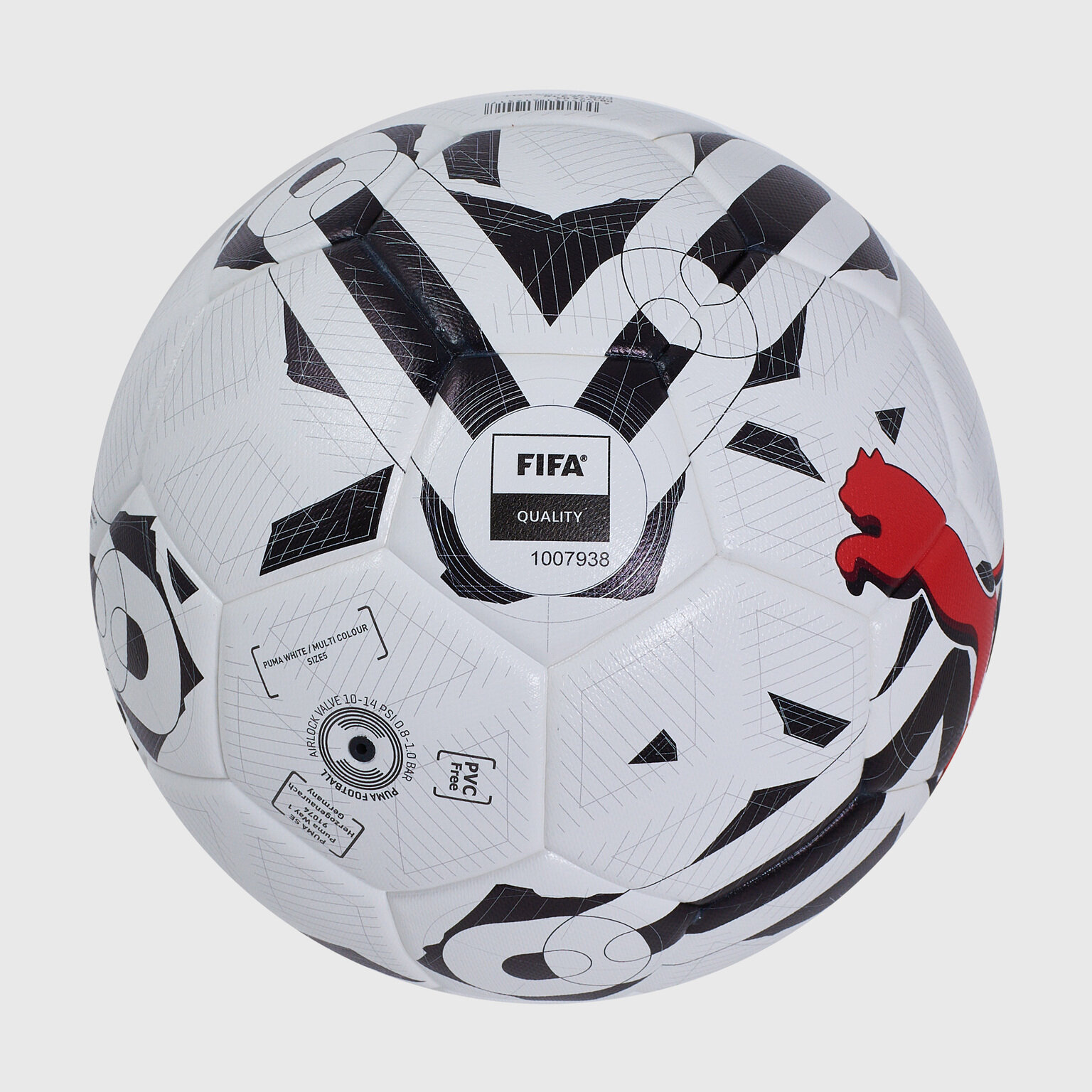 Мяч футбольный PUMA Orbita 3 TB (FIFA Quality), Белый - фото №5