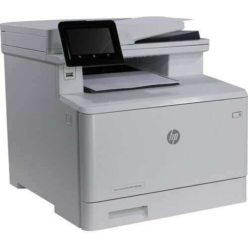 МФУ лазерный HP Color LaserJet Pro M479dw, A4, цветной, лазерный, белый [w1a77a] - фото №10