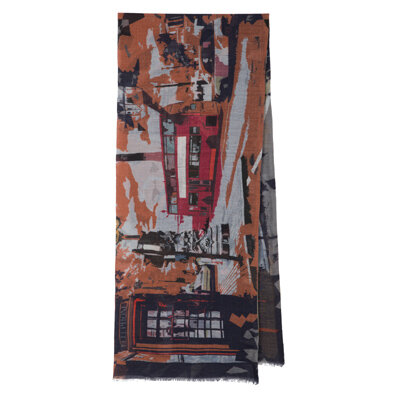 Шарф Павловопосадская платочная мануфактура 