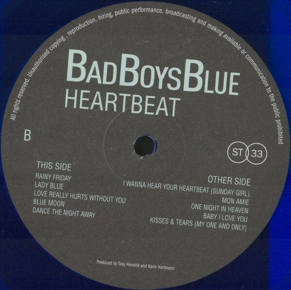 Bad Boys Blue Bad Boys Blue - Heart Beat (colour) Universal - фото №5