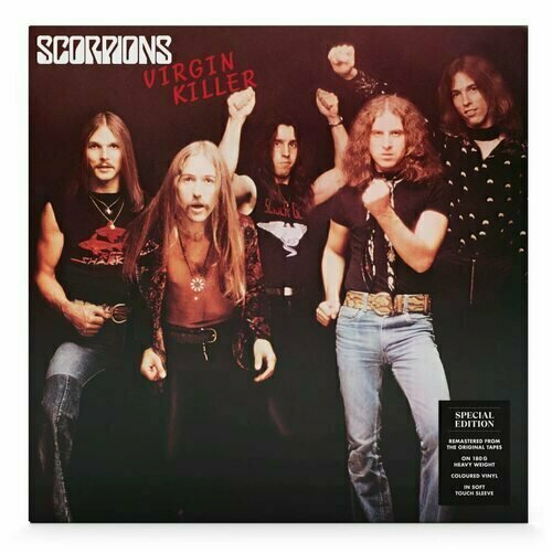 виниловая пластинка scorpions virgin killer remastered 2023 синий винил Виниловая пластинка Scorpions – Virgin Killer (Blue) LP