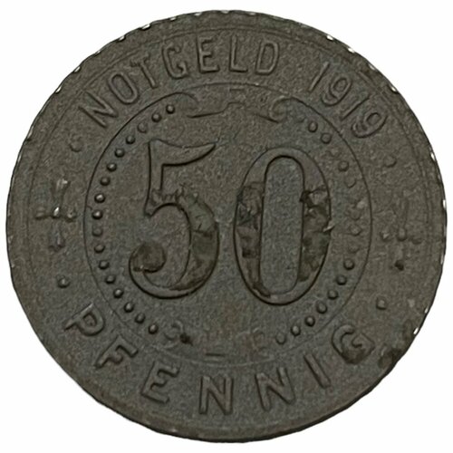 Германия (Веймарская Республика) Гельзенкирхен 50 пфеннигов 1919 г. (2)