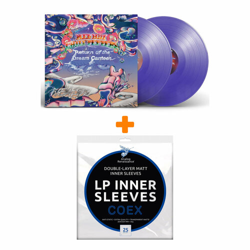 RED HOT CHILI PEPPERS Return Of The Dream Canteen Coloured Purple Vinyl 2LP + Конверты внутренние COEX для грампластинок 12 25шт Набор