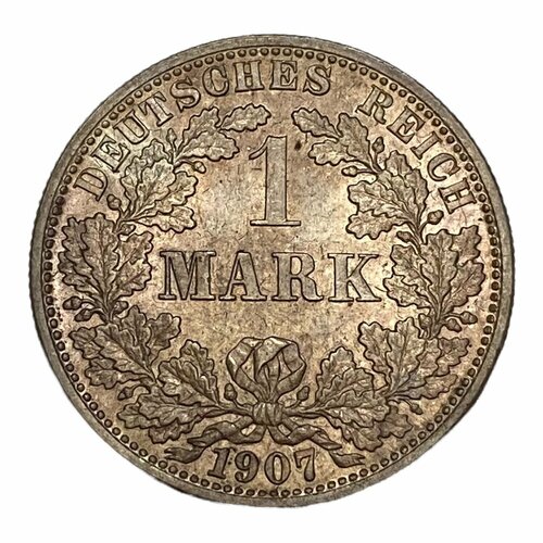 Германская Империя 1 марка 1907 г. (F) германская империя 1 марка 1882 г j