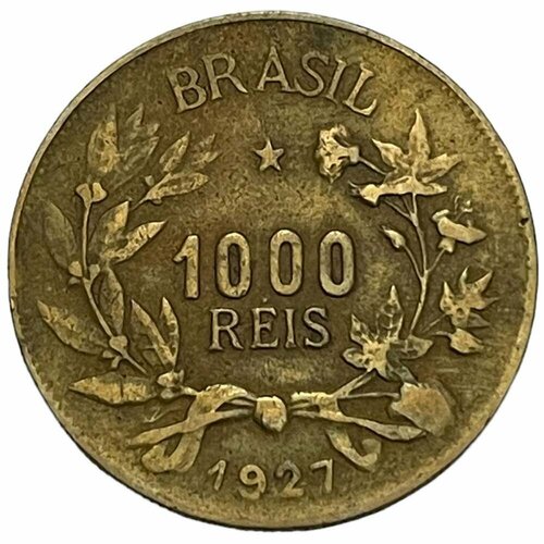 Бразилия 1000 рейсов 1927 г. рог изобилия linea argenti st 0322n