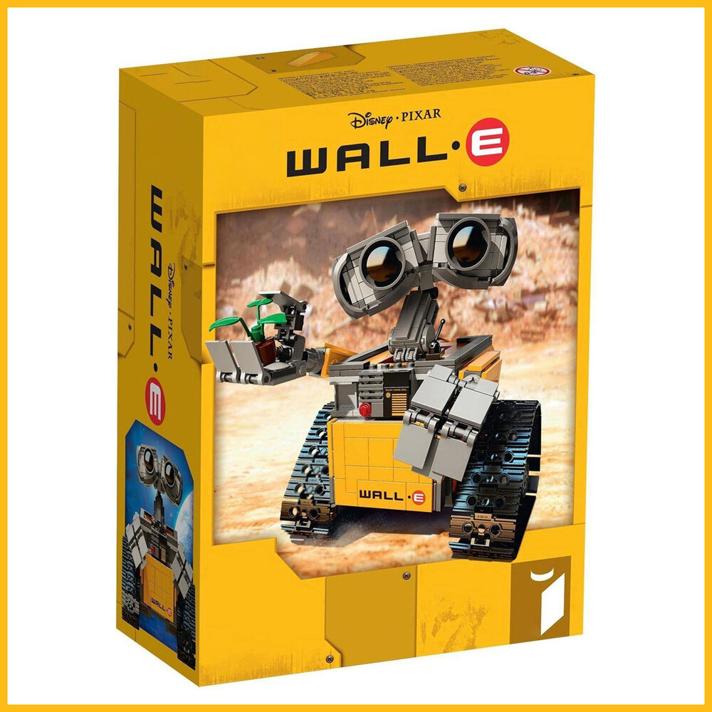 Конструктор Валли/ Робот Валли (Wall E)/ 687 деталей/ совместим с лего