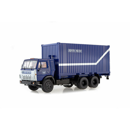 KAMAZ-53212 with 20-FT container russian post (ussr russian) | КАМАЗ-53212 с 20-ФУТОВЫМ контейнером почта россии