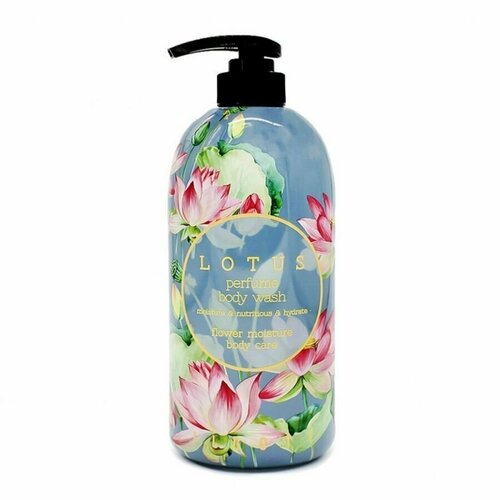 Jigott Парфюмированый гель для душа с экстрактом лотоса Lotus Perfume Body Wash