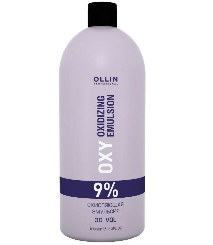 OLLIN Professional Окисляющая эмульсия Performance Oxy, 9%, 1000 мл.