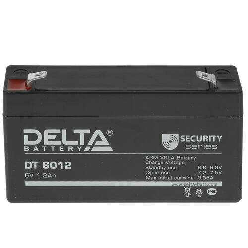 Аккумуляторная батарея для ИБП Delta DT , 6V, 1.2Ah - фото №9