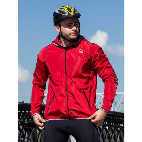 Куртка спортивная CroSSSport, размер 52, красный