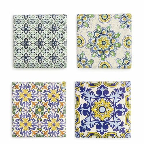Набор из 4-х подставок под горячее Villa D'Este DERUTA BIG, VD2190997, 16х16 см
