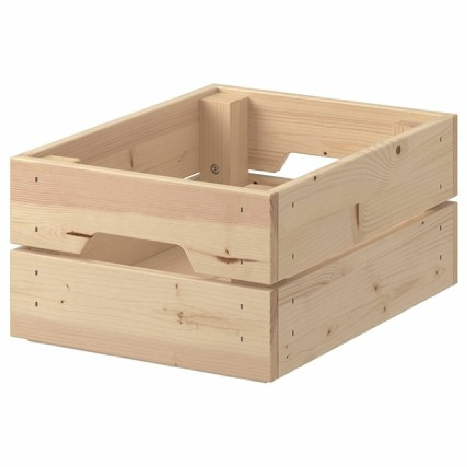 фото Ящик малый деревянный 31х23х15 см