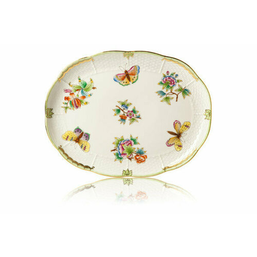 Блюдо овальное Herend Виктория 26,5 см