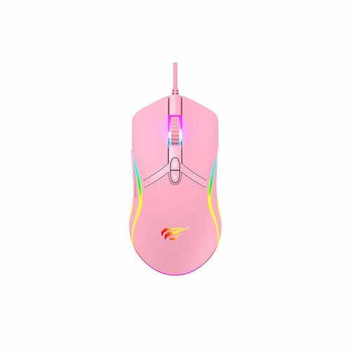 Игровая мышь Havit HV-MS1026 RGB, pink