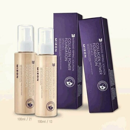 Mizon Collagen Power Foundation Тональный крем с коллагеном SPF50 100мл 2358₽