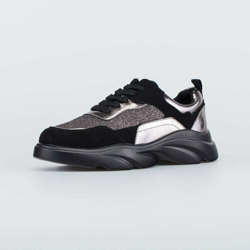 Кроссовки КОТОФЕЙ, демисезон/лето, анатомическая стелька, размер 40, золотой, черный