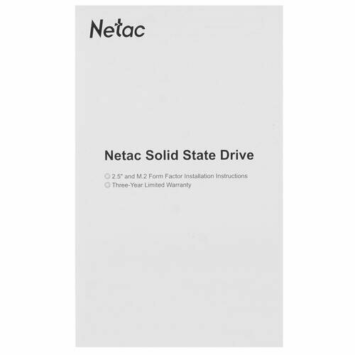 Внутренний SSD Netac 960GB N535S, SATA-III, R/W - 560/520 MB/s, 2.5", 3D NAND - фотография № 14